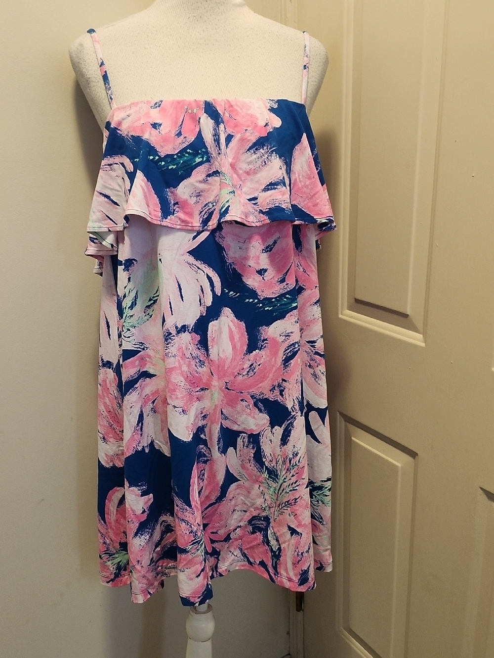 Lilly Pulitzer Annastasha Mini Dress Size Large Coastal - Picture 2 of 8